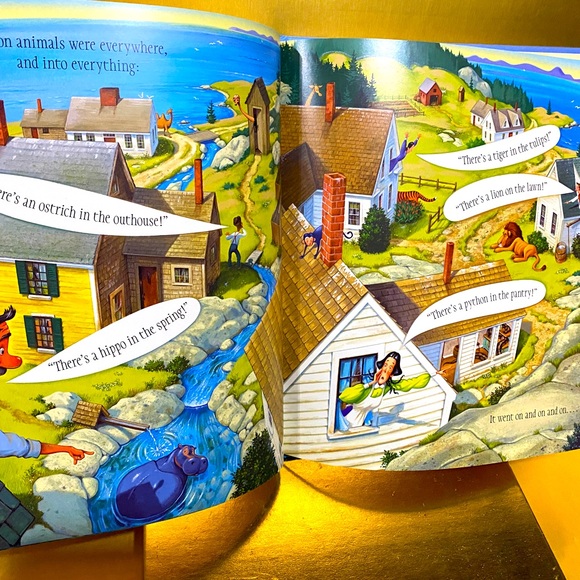 THE CIRCUS SHIP HARDCOVER BOOK w/DUST JACKET NEW CHRIS VAN DUSEN BEAUTIFUL COLOR - Picture 10 of 16